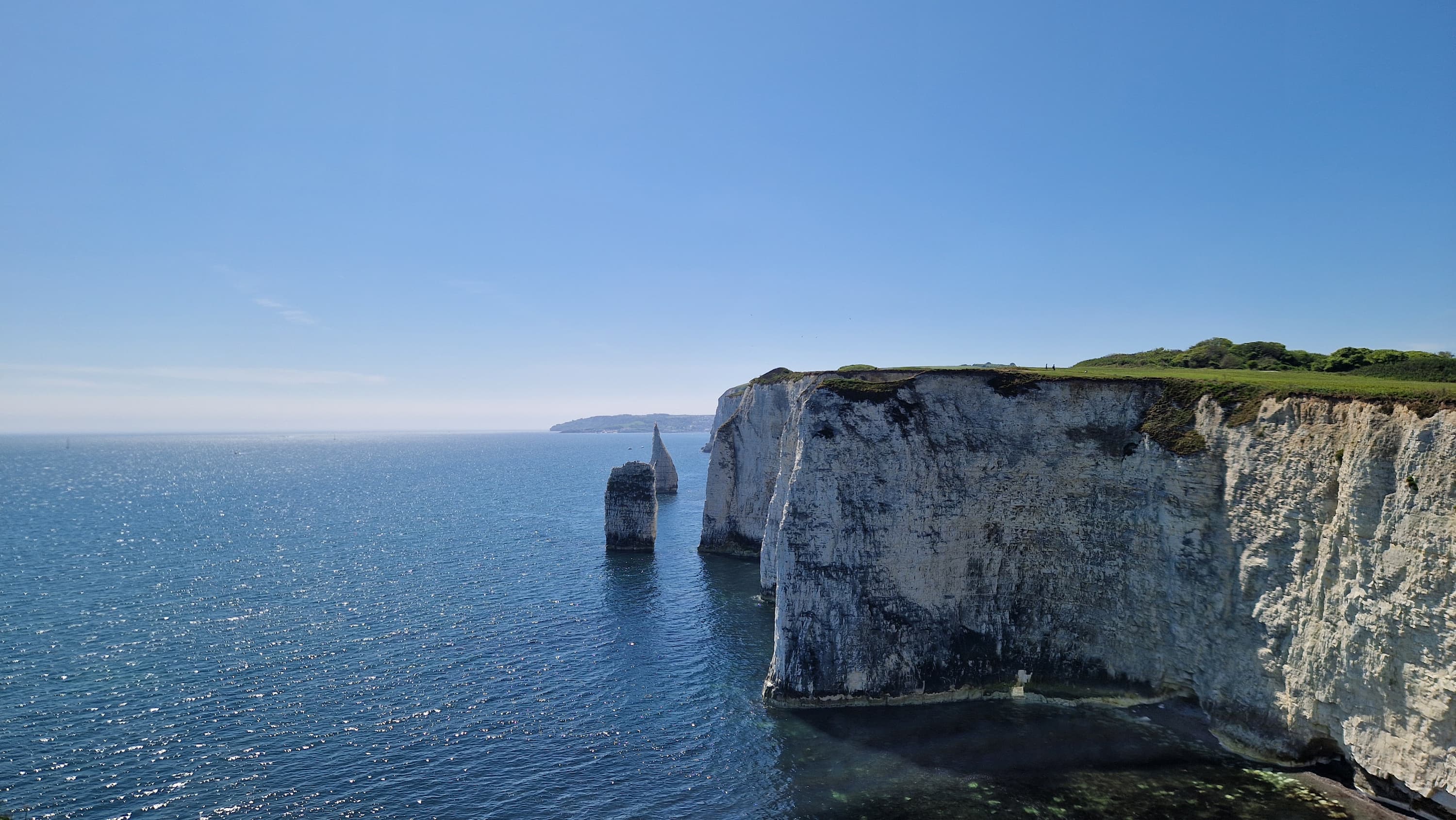 Old harry rocks cliffs